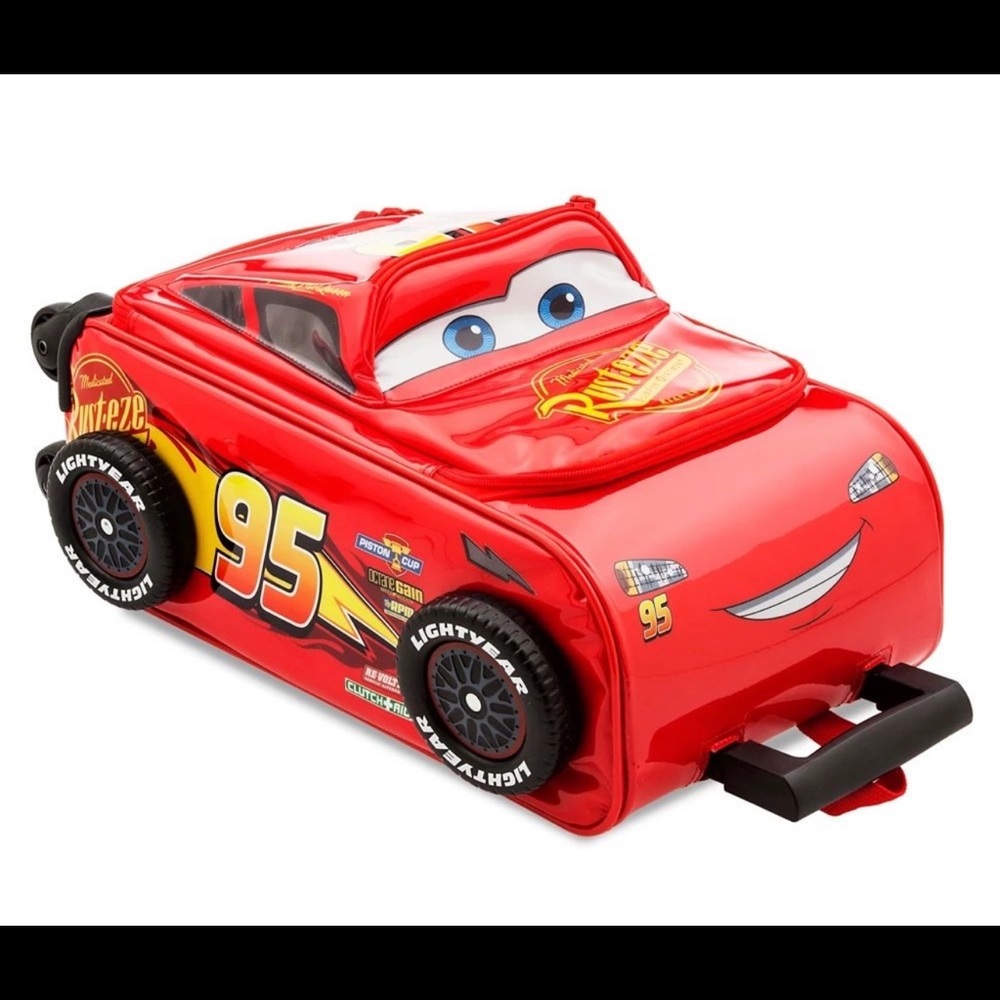 Lightning McQueen Rolling Luggage